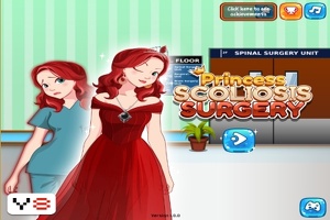 Cirurgia engraçada para a princesa