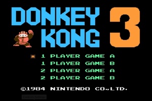 Donkey Kong 3 40. výročí