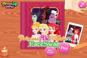 Princezny a Disney Villains: FaceSwap
