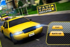 Moderní City Taxi Simulator