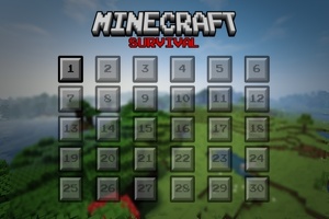 鉱山サバイバル: Minecraft