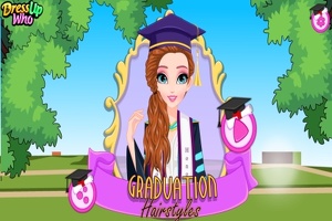Modern hairstyles for graduations