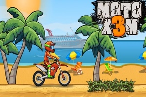 Jogo de corrida de bicicleta Moto X3M