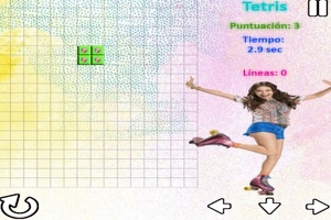 Soy Luna: Mobil cihazlar için Tetris