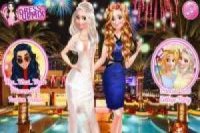 Elsa y Anna visita a Las Vegas