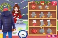 Princess Belle: Christmas Decorations Shop
