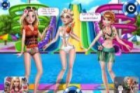 Rapunzel y sus amigas: Parque acuático