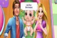 Embarazo de Rapunzel: Da a luz a su bebé