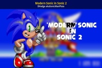 Modern Sonic in Sonic 2 Game