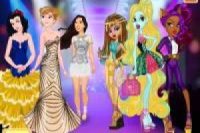 Monster High Vs Princesas Disney
