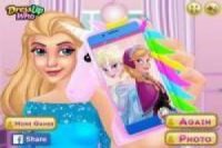 Cambio de imagen del Iphone X de Elsa