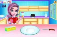 Ayuda a la princesa a preparar deliciosos cupcakes de frutas