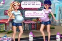 Ladybug y Barbie: Compras de Embarazadas