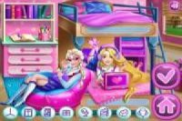 Rapunzel y Elsa: Diseñan Dormitorio