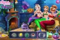Rapunzel, Elsa y Anna: Fiesta de Sustos