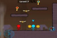 Red and Blue Stickman 2 Online