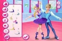Princesa Elsa: Se divierte como bailarina