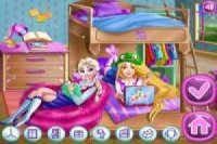 Rapunzel y Elsa: Diseñan Dormitorio