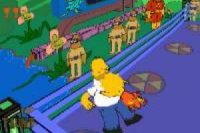Boxing at The Simpsons Wrestling
