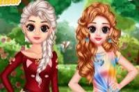 Elsa y Anna: Camisetas Modernas