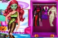 Vestir a Ariel para Halloween