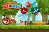 Red and Blue Ball: Amor con Cupido
