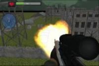 Doom tiroteo en el ejercito FPS