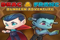 Drac and Franc in a Dungeon Adventure