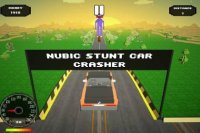 Noob de Minecraft: Stunt Car Crasher