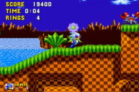 Silver Sonic in Sonic 1 Game