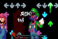 Dead Brotherhood Mario Luigi: I Hate You FNF Mod