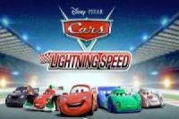 Races with cars from Disney Cars