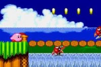 Kirby in Sonic the Hedgehog 2