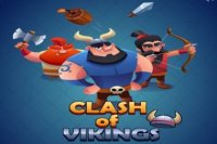 Clash of Vikings estilo Clash Royale