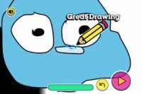 Gumball: cómo dibujar Gumball
