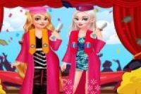 Rapunzel y Elsa: Felizmente Graduadas