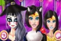 Dress up the Princesses for the Halloween Party