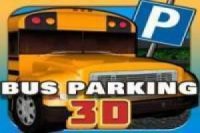 Aparcar Autobuses en Bus Parking 3D
