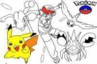 Pokemon go coloring
