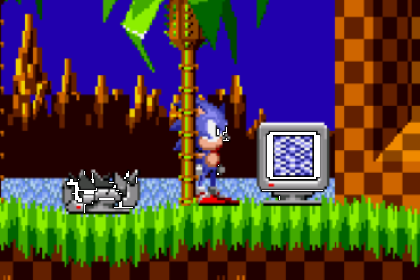 sonic Sonic ZX : Boriel Adventure : Homebrew from 2025 - on the ZX